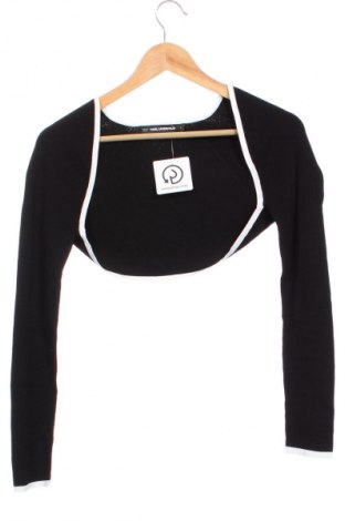 Дамска жилетка Karl Lagerfeld, Размер M, Цвят Черен, Цена 249,99 лв.