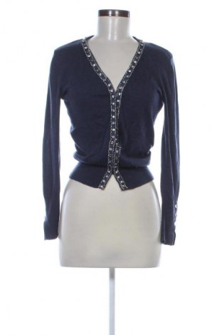 Damski kardigan Leo & Ugo, Rozmiar XS, Kolor Niebieski, Cena 191,39 zł