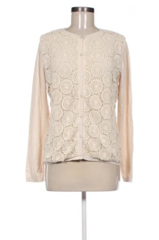 Дамска жилетка Marco Pecci, Размер L, Цвят Бежов, Цена 13,99 лв.