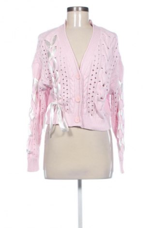 Damen Strickjacke Miss Selfridge, Größe S, Farbe Aschrosa, Preis € 17,39