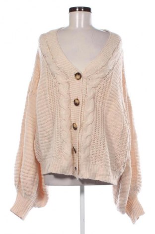 Γυναικεία ζακέτα SHEIN, Μέγεθος L, Χρώμα Εκρού, Τιμή 12,99 €