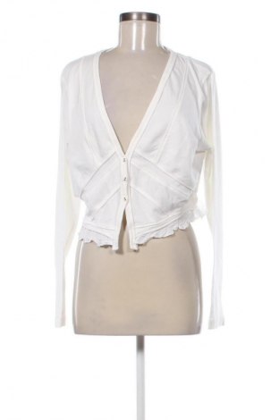 Γυναικεία ζακέτα Sandwich_, Μέγεθος XXL, Χρώμα Λευκό, Τιμή 42,15 €