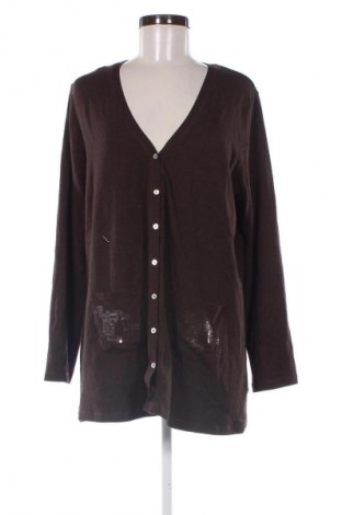 Damen Strickjacke Sixth Sens, Größe XL, Farbe Braun, Preis € 10,99