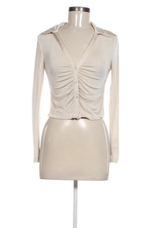 Дамска жилетка Stradivarius, Размер S, Цвят Бежов, Цена 29,00 лв.