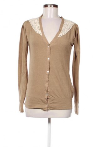 Damski kardigan Stradivarius, Rozmiar M, Kolor Beżowy, Cena 105,75 zł
