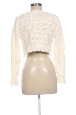 Damen Strickjacke Sweewe, Größe M, Farbe Weiß, Preis 13,99 €