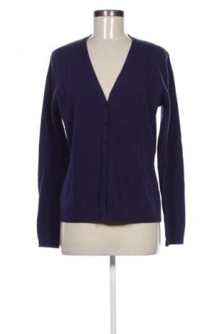 Damen Strickjacke United Colors Of Benetton, Größe M, Farbe Lila, Preis € 21,00