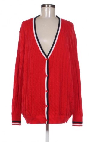 Damen Strickjacke Women by Tchibo, Größe 3XL, Farbe Rot, Preis € 12,99