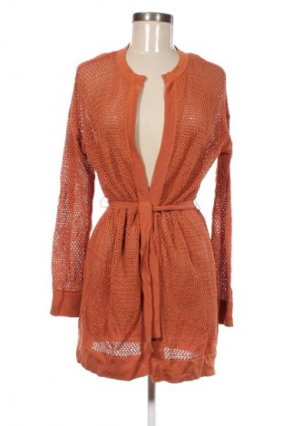 Damen Strickjacke Yest, Größe L, Farbe Orange, Preis 10,99 €