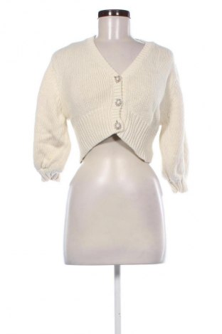 Damen Strickjacke Zara, Größe S, Farbe Ecru, Preis 19,99 €
