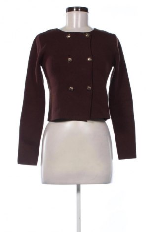 Дамска жилетка Zara, Размер S, Цвят Кафяв, Цена 25,12 €