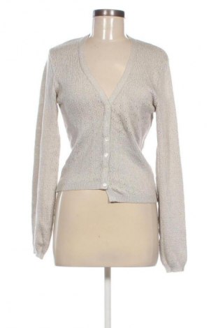 Damen Strickjacke Zara, Größe M, Farbe Grau, Preis 14,00 €
