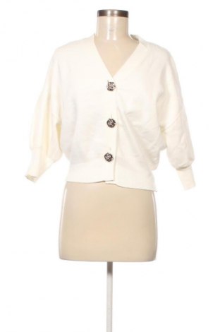 Damen Strickjacke Zara, Größe L, Farbe Ecru, Preis 16,99 €