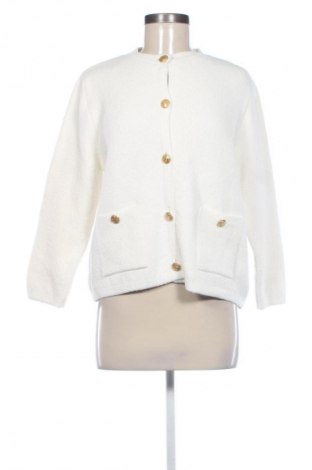 Дамска жилетка Zara, Размер XL, Цвят Екрю, Цена 73,15 лв.