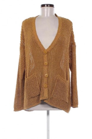 Damen Strickjacke Zara, Größe S, Farbe Golden, Preis 14,99 €