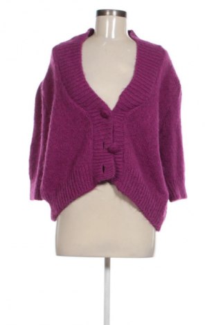 Damen Strickjacke Zara, Größe L, Farbe Lila, Preis 13,81 €