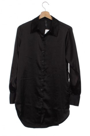 Γυναικείο πουκάμισο Amisu, Μέγεθος XS, Χρώμα Μαύρο, Τιμή 12,79 €