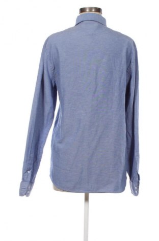 Cămașă de bărbați Bershka, Mărime M, Culoare Albastru, Preț 54,99 Lei