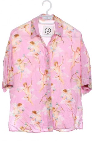 Дамска риза Bershka, Размер XS, Цвят Многоцветен, Цена 25,00 лв.