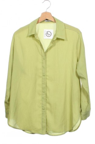 Damenbluse Bershka, Größe XS, Farbe Grün, Preis 8,99 €