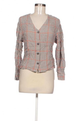 Дамска риза Bershka, Размер S, Цвят Многоцветен, Цена 10,99 лв.