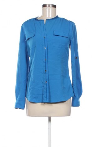 Дамска риза Calvin Klein, Размер S, Цвят Син, Цена 42,99 лв.