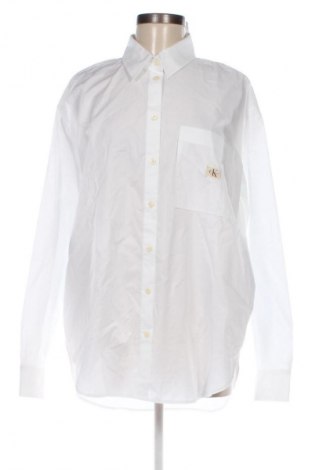 Cămașă de femei Calvin Klein Jeans, Mărime L, Culoare Alb, Preț 475,99 Lei