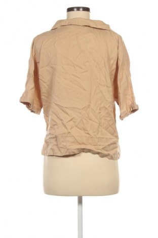 Γυναικείο πουκάμισο Comma,, Μέγεθος S, Χρώμα  Μπέζ, Τιμή 17,99 €