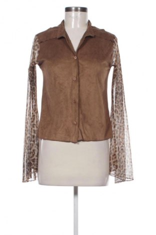 Cămașă de femei Crazy World, Mărime M, Culoare Maro, Preț 42,99 Lei