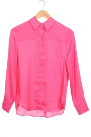 Дамска риза H&M, Размер XS, Цвят Розов, Цена 15,99 лв.