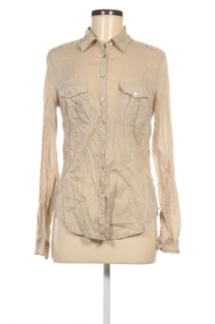 Γυναικείο πουκάμισο H&M L.O.G.G., Μέγεθος M, Χρώμα  Μπέζ, Τιμή 12,99 €