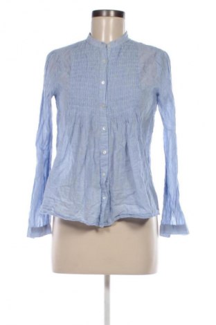Дамска риза Mango, Размер S, Цвят Син, Цена 26,98 лв.