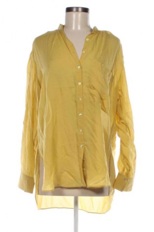 Γυναικείο πουκάμισο Massimo Dutti, Μέγεθος L, Χρώμα Κίτρινο, Τιμή 28,18 €