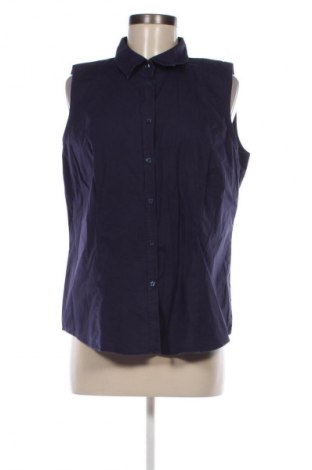 Γυναικείο πουκάμισο Montego, Μέγεθος XL, Χρώμα Μπλέ, Τιμή 13,00 €