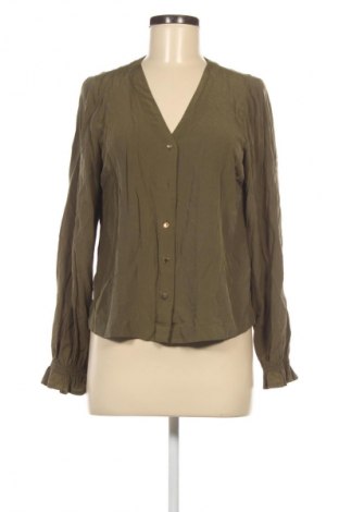 Γυναικείο πουκάμισο Numph, Μέγεθος S, Χρώμα Πράσινο, Τιμή 50,99 €