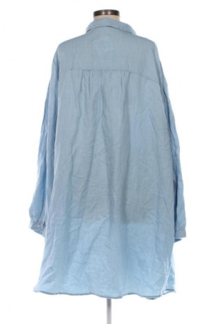 Γυναικείο πουκάμισο ONLY, Μέγεθος 3XL, Χρώμα Μπλέ, Τιμή 21,99 €