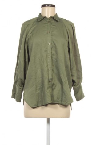 Дамска риза Reserved, Размер L, Цвят Зелен, Цена 23,99 лв.