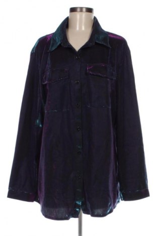 Γυναικείο πουκάμισο SHEIN, Μέγεθος 3XL, Χρώμα Πολύχρωμο, Τιμή 11,99 €