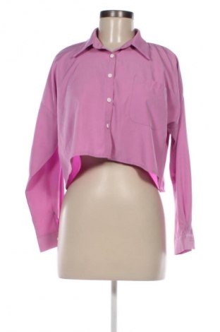 Γυναικείο πουκάμισο SHEIN, Μέγεθος S, Χρώμα Βιολετί, Τιμή 8,99 €