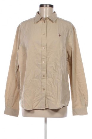 Dámska košeľa  U.S. Polo Assn., Veľkosť L, Farba Béžová, Cena  75,95 €