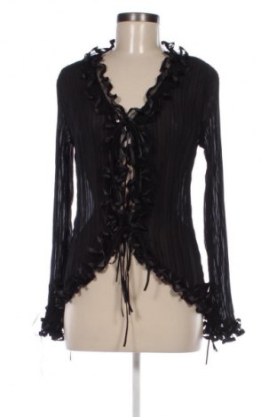 Γυναικείο πουκάμισο Unbranded, Μέγεθος L, Χρώμα Μαύρο, Τιμή 13,00 €