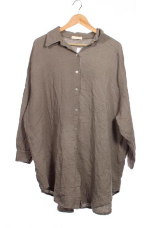 Γυναικείο πουκάμισο Unbranded, Μέγεθος XXL, Χρώμα  Μπέζ, Τιμή 8,99 €