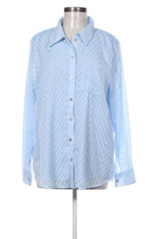 Γυναικείο πουκάμισο Unbranded, Μέγεθος L, Χρώμα Μπλέ, Τιμή 5,99 €