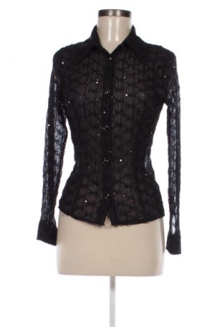 Γυναικείο πουκάμισο Unbranded, Μέγεθος M, Χρώμα Μαύρο, Τιμή 12,79 €