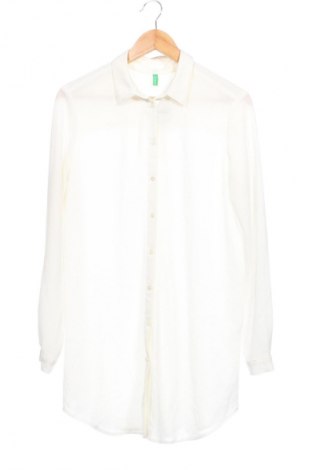 Дамска риза United Colors Of Benetton, Размер XS, Цвят Бял, Цена 19,99 лв.