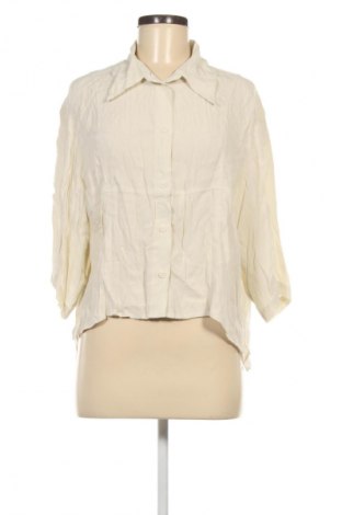 Γυναικείο πουκάμισο Weekday, Μέγεθος S, Χρώμα Εκρού, Τιμή 14,99 €