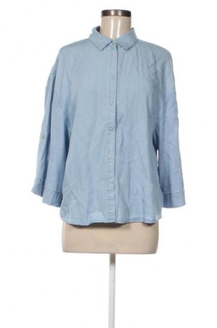 Дамска риза Yfl Reserved, Размер M, Цвят Син, Цена 11,99 лв.