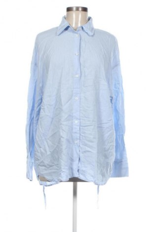 Дамска риза Zara, Размер M, Цвят Син, Цена 22,99 лв.