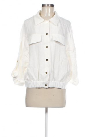 Дамска риза Zara, Размер M, Цвят Бял, Цена 26,99 лв.