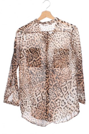 Дамска риза Zara, Размер XS, Цвят Многоцветен, Цена 26,98 лв.